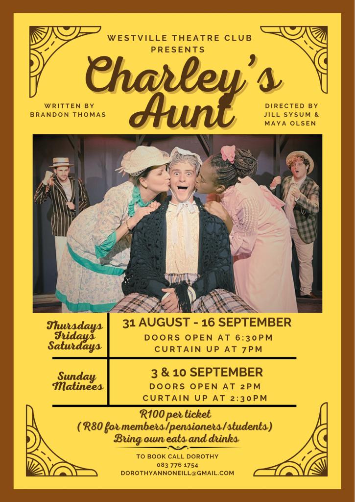 unbridled laughter awaits! join us for “charley’s aunt” at westville theatre&nbsp;club